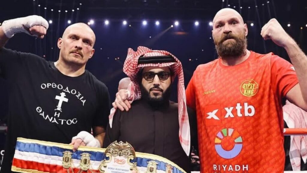 Turki Alalshikh, a révélé les deux prochains combats qu'il aimerait voir organisés dans son pays après la victoire d'Oleksandr Usyk face à Tyson Fury lors de leur revanche.