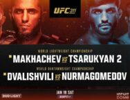 Affiche-UFC-311-Islam-Makhachev-Arman-Tsarukyan-Merab-Dvalishvili-Umar-Nurmagomedov