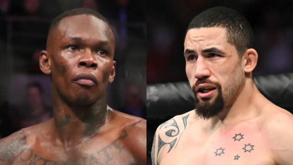 L’ancien champion des poids moyens de l’UFC, Robert Whittaker, a enterré la hache de guerre avec Israel Adesanya.