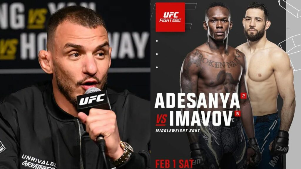 Nassourdine Imavov et Israel Adesanya s'affronteront dans la cage le 1er février en Arabie Saoudite. Un combat qui s'annonce explosif, et Renato Moicano a décidé de pronostiquer ce duel.