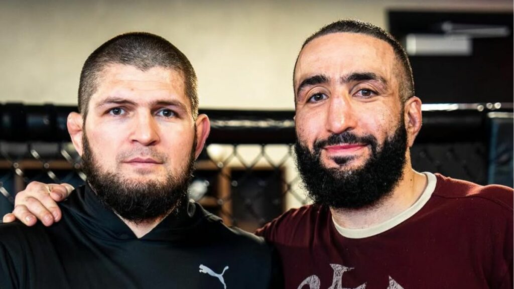 Khabib Nurmagomedov a donné un conseil brutal à Belal Muhammad après que le natif de Chicago ait remporté le titre des poids welters l’année dernière.