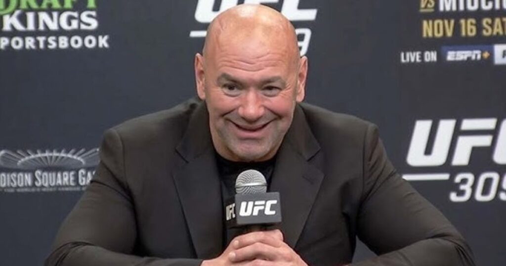 Dana White réagit à la première défaite de Shara