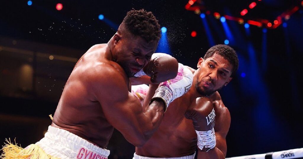 Ngannou revient sur sa défaite face à Joshua